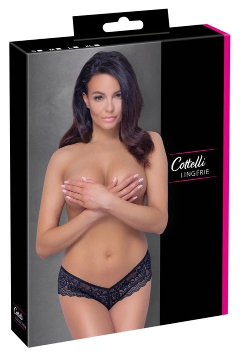 Cottelli LINGERIE - Wysokie Stringi Z Delikatnej Elastycznej Koronki S Cottelli LINGERIE Cottelli LINGERIE - Wysokie Stringi Z Delikatnej Elastycznej Koronki S Cottelli LINGERIE