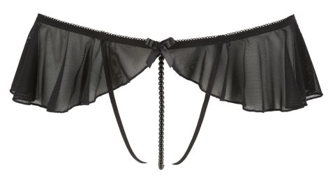 Cottelli LINGERIE - Zmysłowe Stringi Z Falbankami I Perełkami W Kroczu XL Cottelli LINGERIE Cottelli LINGERIE - Zmysłowe Stringi Z Falbankami I Perełkami W Kroczu XL Cottelli LINGERIE