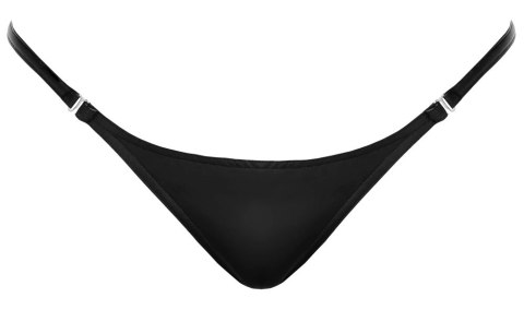 Noir - Seksowne Rozpinane Stringi Z Czarnych Paseczków L/XL Noir Noir - Seksowne Rozpinane Stringi Z Czarnych Paseczków L/XL Noir