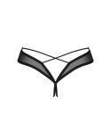 Obsessive - Seksowne Stringi Z Prześwitującej Siateczki Roxelia Bez Kroku XS/S Obsessive