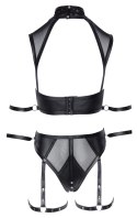 Cottelli Bondage - 2-Częściowy Komplecik Top I Majtki Z Paskami XL Cottelli BONDAGE