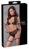 Cottelli Bondage - 2-Częściowy Komplecik Top I Majtki Z Paskami L Cottelli BONDAGE
