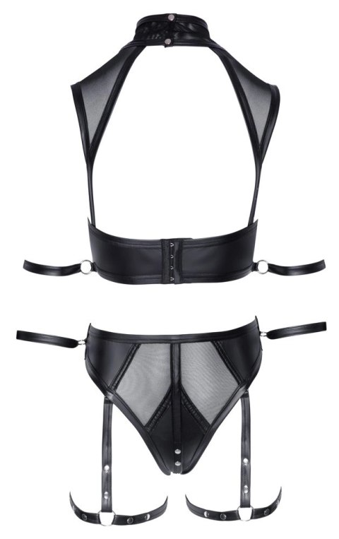 Cottelli Bondage - 2-Częściowy Komplecik Top I Majtki Z Paskami L Cottelli BONDAGE Cottelli Bondage - 2-Częściowy Komplecik Top I Majtki Z Paskami L Cottelli BONDAGE