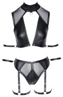 Cottelli Bondage - 2-Częściowy Komplecik Top I Majtki Z Paskami S Cottelli BONDAGE