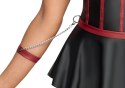 Cottelli Bondage - Seksowny Gorsecik Bez Biustu Z Mankietami + Stringi 85C/XL Cottelli BONDAGE