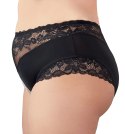 Cottelli CURVES - Wysokie Figi Z Koronką I Perełkami W Otwartym Kroku 2XL Cottelli CURVES