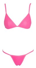 Cottelli LINGERIE - Seksowne 2-Częściowe Różowe Bikini L Cottelli LINGERIE
