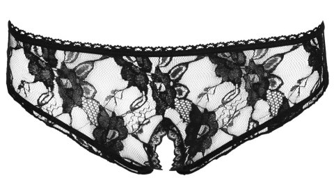 Cottelli LINGERIE - Seksowne Koronkowe Figi Z Otwartym Kroczem Czarne XL Cottelli LINGERIE Cottelli LINGERIE - Seksowne Koronkowe Figi Z Otwartym Kroczem Czarne XL Cottelli LINGERIE