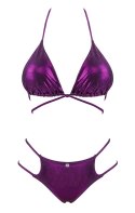 Obsessive - Seksowne Bikini Balitta W Połyskującym Fiolecie L Obsessive
