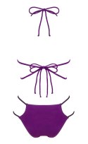 Obsessive - Seksowne Bikini Balitta W Połyskującym Fiolecie M Obsessive