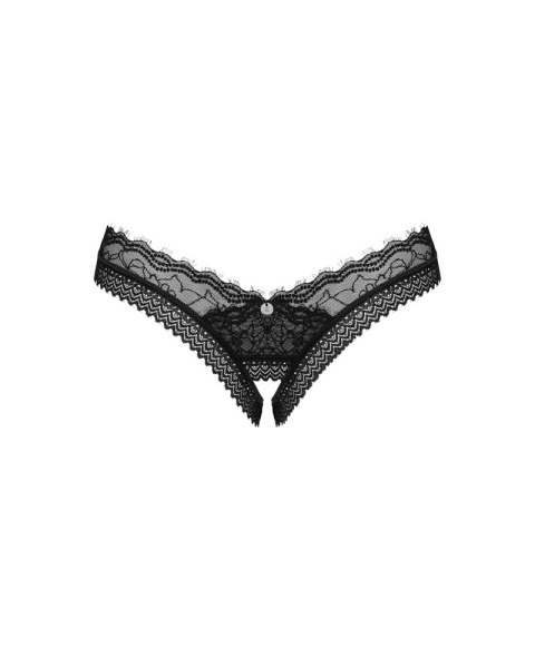 Obsessive - Seksowne Czarne Stringi Z Subtelną Koronką Medilla XL/2XL Obsessive Obsessive - Seksowne Czarne Stringi Z Subtelną Koronką Medilla XL/2XL Obsessive