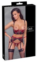 Cottelli Bondage - Seksowny 3-Częściowy Otwarty Komplecik Bondage L Cottelli BONDAGE