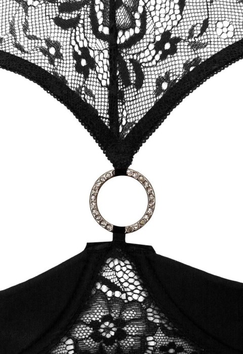 Cottelli LINGERIE - Koronkowy 2-Częściowy Set Biustonosz Bez Miseczek I Wysokie Otwarte Stringi 80B/M Cottelli LINGERIE Cottelli LINGERIE - Koronkowy 2-Częściowy Set Biustonosz Bez Miseczek I Wysokie Otwarte Stringi 80B/M Cottelli LINGERIE