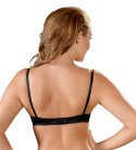 Cottelli LINGERIE - Otwarty Biustonosz Na Fiszbinach Z Eleganckimi Haftkami Czarny 75B Cottelli LINGERIE