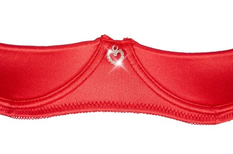 Cottelli LINGERIE - Seksowny Czerwony Satynowy 3-Częściowy Set 80C/M Cottelli LINGERIE Cottelli LINGERIE - Seksowny Czerwony Satynowy 3-Częściowy Set 80C/M Cottelli LINGERIE