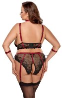 Cottelli Bondage - Seksowny 2-Częściowy Komplecik Z Delikatnej Koronki 4XL Cottelli BONDAGE