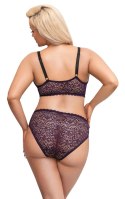 Cottelli CURVES - Seksowny 2-Częściowy Zestaw Z Fioletowej Koronki 2XL Cottelli CURVES
