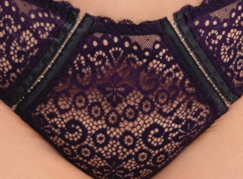 Cottelli CURVES - Seksowny 2-Częściowy Zestaw Z Fioletowej Koronki 2XL Cottelli CURVES Cottelli CURVES - Seksowny 2-Częściowy Zestaw Z Fioletowej Koronki 2XL Cottelli CURVES