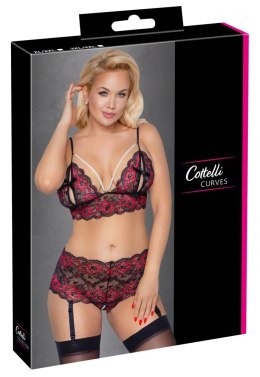 Cottelli CURVES - Seksowny Koronkowy Komplecik Z Perełkami XL/2XL Cottelli CURVES