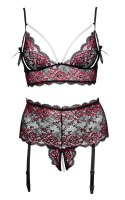 Cottelli CURVES - Seksowny Koronkowy Komplecik Z Perełkami XL/2XL Cottelli CURVES