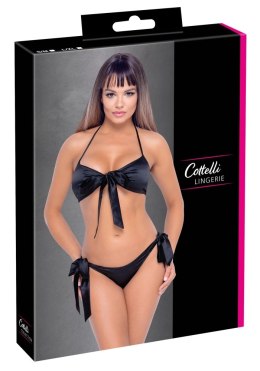 Cottelli LINGERIE - Gorący Wiązany 2-Częściowy Set Czarny S/M Cottelli LINGERIE