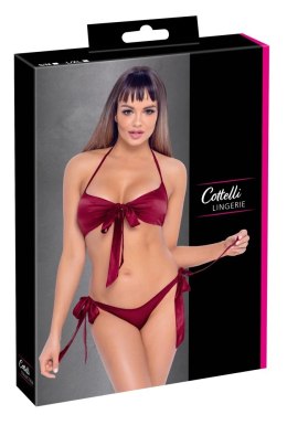 Cottelli LINGERIE - Gorący Wiązany 2-Częściowy Set Czerwony L/XL Cottelli LINGERIE