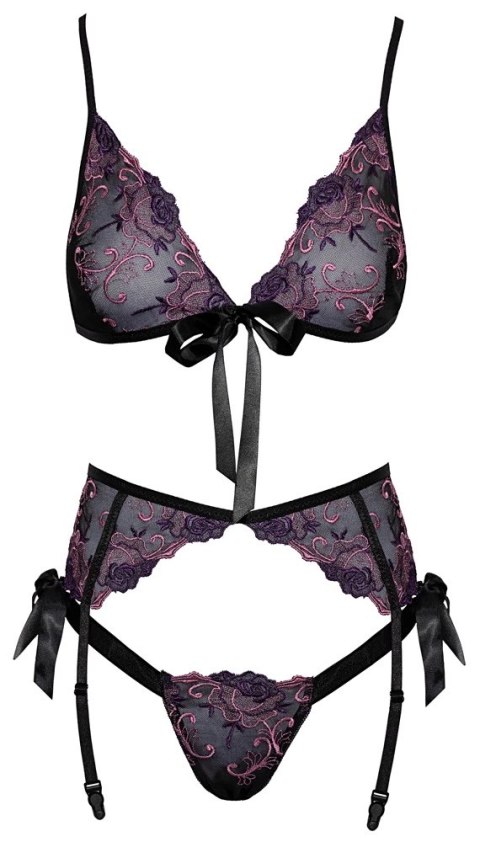 Kissable - Gorący Komplecik Ze Zmysłowej Koronki Czarny S/M Kissable Kissable - Gorący Komplecik Ze Zmysłowej Koronki Czarny S/M Kissable