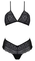 Passion - Seksowne Koronkowe Bikini Czarne Kerria L/X Passion