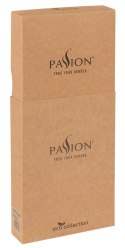 Passion - Seksowny Otwarty Biustonosz Z Pasem Do Pończoch I Stringami Kerria L/XL Passion
