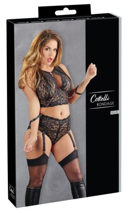 Cottelli Bondage - Seksowny Koronkowy Zestaw Bondage 85D/L Cottelli BONDAGE