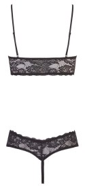 Cottelli LINGERIE - Gorący 2-Częsciowy Komplecik Z Otwartym Kroczem S Cottelli LINGERIE
