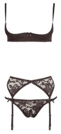 Cottelli LINGERIE - Seksowny 3-Częściowy Koronkowy Set 80B/M Cottelli LINGERIE