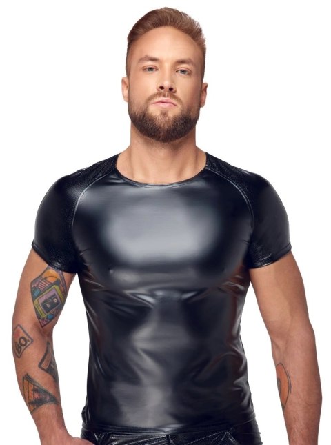Noir - Seksowna Męska Koszulka Czarny Mat XL Noir Noir - Seksowna Męska Koszulka Czarny Mat XL Noir
