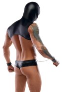 Svenjoyment Bondage - Seksowny 2-Częściowy Matowy Męski Zestaw BDSM Czarny L Svenjoyment Bondage