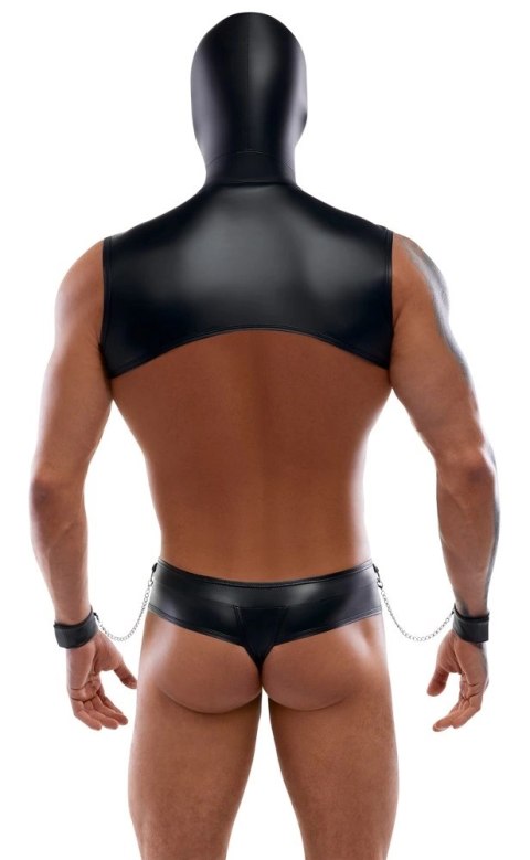 Svenjoyment Bondage - Seksowny 2-Częściowy Matowy Męski Zestaw BDSM Czarny L Svenjoyment Bondage Svenjoyment Bondage - Seksowny 2-Częściowy Matowy Męski Zestaw BDSM Czarny L Svenjoyment Bondage