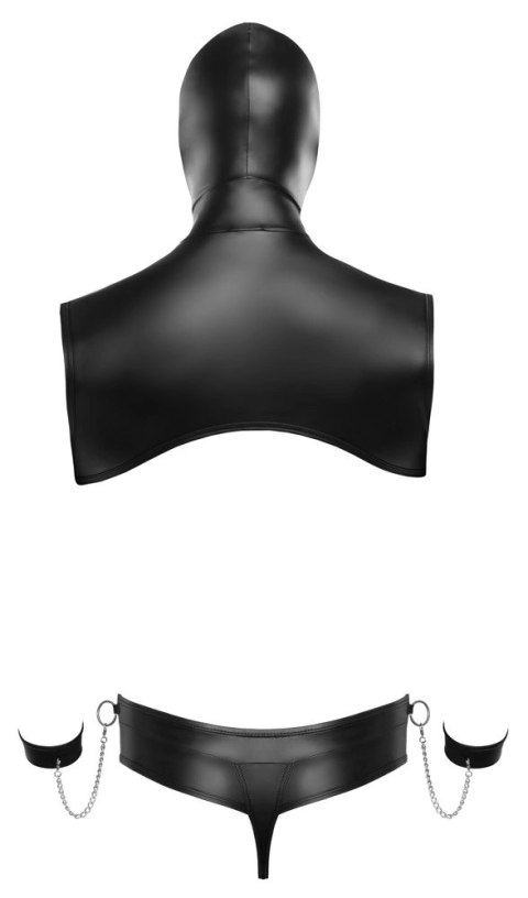 Svenjoyment Bondage - Seksowny 2-Częściowy Matowy Męski Zestaw BDSM Czarny L Svenjoyment Bondage Svenjoyment Bondage - Seksowny 2-Częściowy Matowy Męski Zestaw BDSM Czarny L Svenjoyment Bondage
