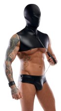 Svenjoyment Bondage - Seksowny 2-Częściowy Matowy Męski Zestaw BDSM Czarny S Svenjoyment Bondage