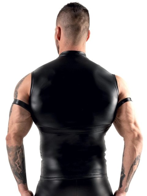 Svenjoyment Bondage - Seksowny Matowy Top Męski Z Ćwiekami Szelkami I Pasami XL Svenjoyment Bondage Svenjoyment Bondage - Seksowny Matowy Top Męski Z Ćwiekami Szelkami I Pasami XL Svenjoyment Bondage