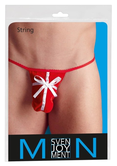 Svenjoyment - Czerwone Męskie Stringi Zapakowane Na Prezent S-L Svenjoyment Svenjoyment - Czerwone Męskie Stringi Zapakowane Na Prezent S-L Svenjoyment