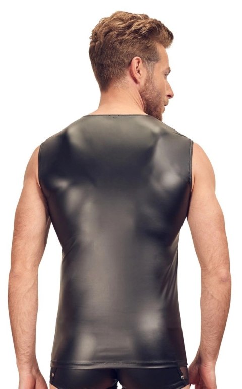 Svenjoyment - Męski Bezrękawnik W Eleganckim Czarnym Matowym Wyglądzie 2XL Svenjoyment Svenjoyment - Męski Bezrękawnik W Eleganckim Czarnym Matowym Wyglądzie 2XL Svenjoyment