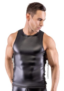 Svenjoyment - Męski Matowy Bezrękawnik Z Eleganckim Sznurowaniem S Svenjoyment
