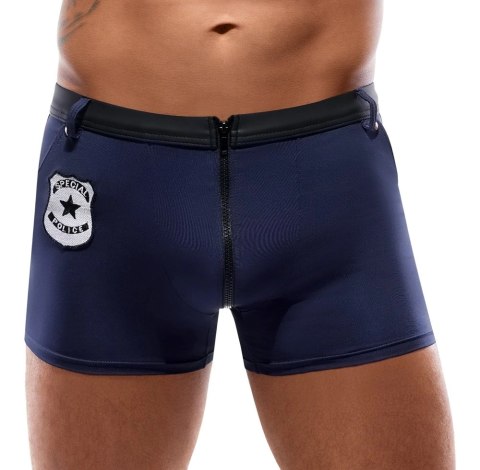 Svenjoyment - Seksowne Męskie Bokserki W Stylu Policyjnym Granatowe 2XL Svenjoyment Svenjoyment - Seksowne Męskie Bokserki W Stylu Policyjnym Granatowe 2XL Svenjoyment