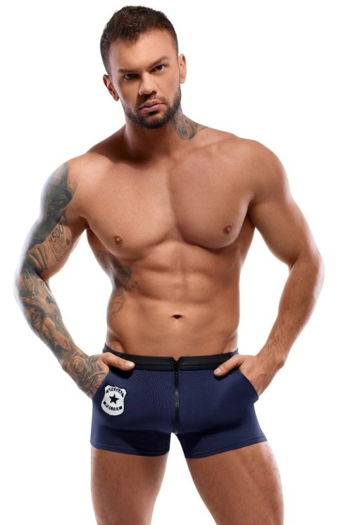 Svenjoyment - Seksowne Męskie Bokserki W Stylu Policyjnym Granatowe 2XL Svenjoyment Svenjoyment - Seksowne Męskie Bokserki W Stylu Policyjnym Granatowe 2XL Svenjoyment