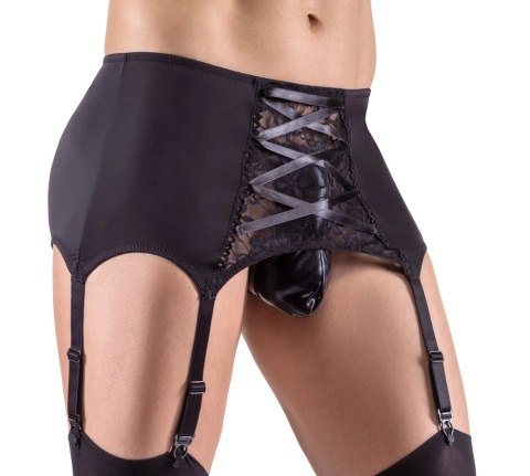 Svenjoyment - Seksowny Męski Koronkowy Pas Do Pończoch Czarny XL Svenjoyment Svenjoyment - Seksowny Męski Koronkowy Pas Do Pończoch Czarny XL Svenjoyment