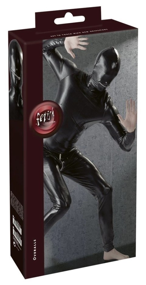 Fetish Collection - Męski Kombinezon Na Całe Ciało Czarny M Fetish Collection