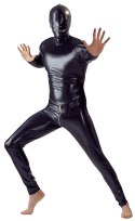 Fetish Collection - Męski Kombinezon Na Całe Ciało Czarny M Fetish Collection