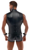 Svenjoyment Bondage - Matowy Kombinezon Z Dwoma Mankietami Na Nadgarstki M Svenjoyment Bondage