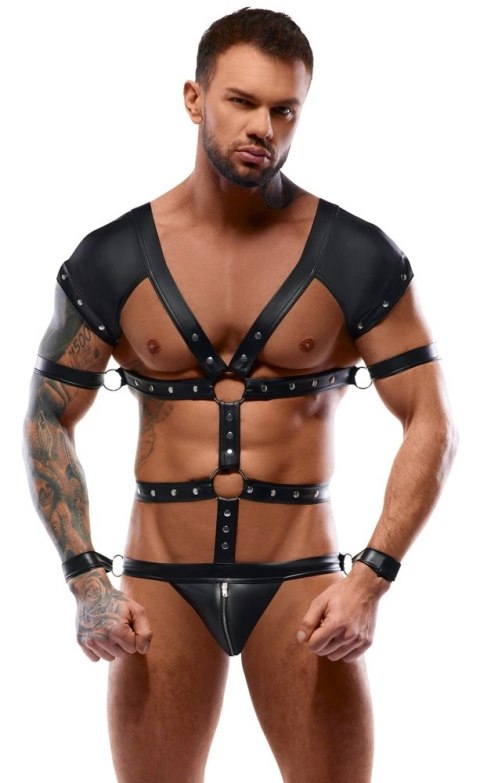Svenjoyment Bondage - Seksowne Męskie Body Z Pasków BDSM Czarne S Svenjoyment Bondage Svenjoyment Bondage - Seksowne Męskie Body Z Pasków BDSM Czarne S Svenjoyment Bondage