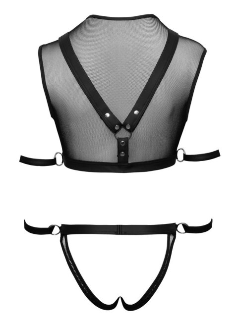 Svenjoyment Bondage - Seksowny Męski Siateczkowy 2-Częściowy Komplecik Czarny XL Svenjoyment Bondage Svenjoyment Bondage - Seksowny Męski Siateczkowy 2-Częściowy Komplecik Czarny XL Svenjoyment Bondage
