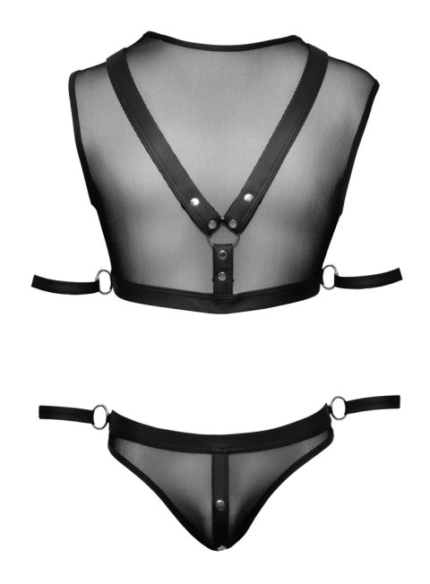 Svenjoyment Bondage - Seksowny Męski Siateczkowy 2-Częściowy Komplecik Czarny S Svenjoyment Bondage Svenjoyment Bondage - Seksowny Męski Siateczkowy 2-Częściowy Komplecik Czarny S Svenjoyment Bondage